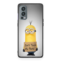 Thumbnail for 4 - OnePlus Nord 2 5G Minion Text case, cover, bumper