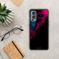 Thumbnail for Watercolor Pink Black - OnePlus Nord 2 5G case