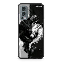 Thumbnail for OnePlus Nord 2 5G Yin Yang Θήκη από τη Smartfits με σχέδιο στο πίσω μέρος και μαύρο περίβλημα | Smartphone case with colorful back and black bezels by Smartfits