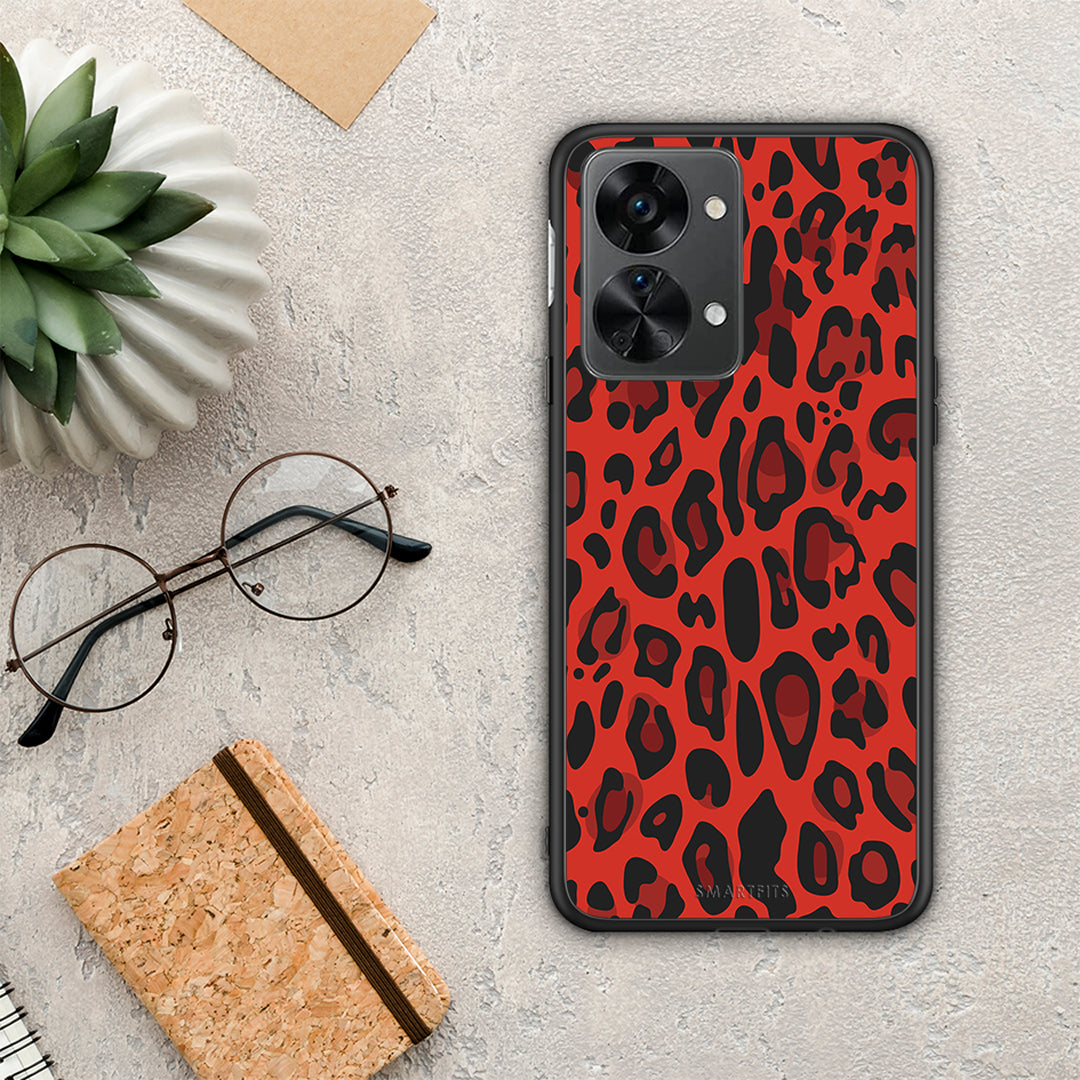 Animal Red Leopard - OnePlus Nord 2T case