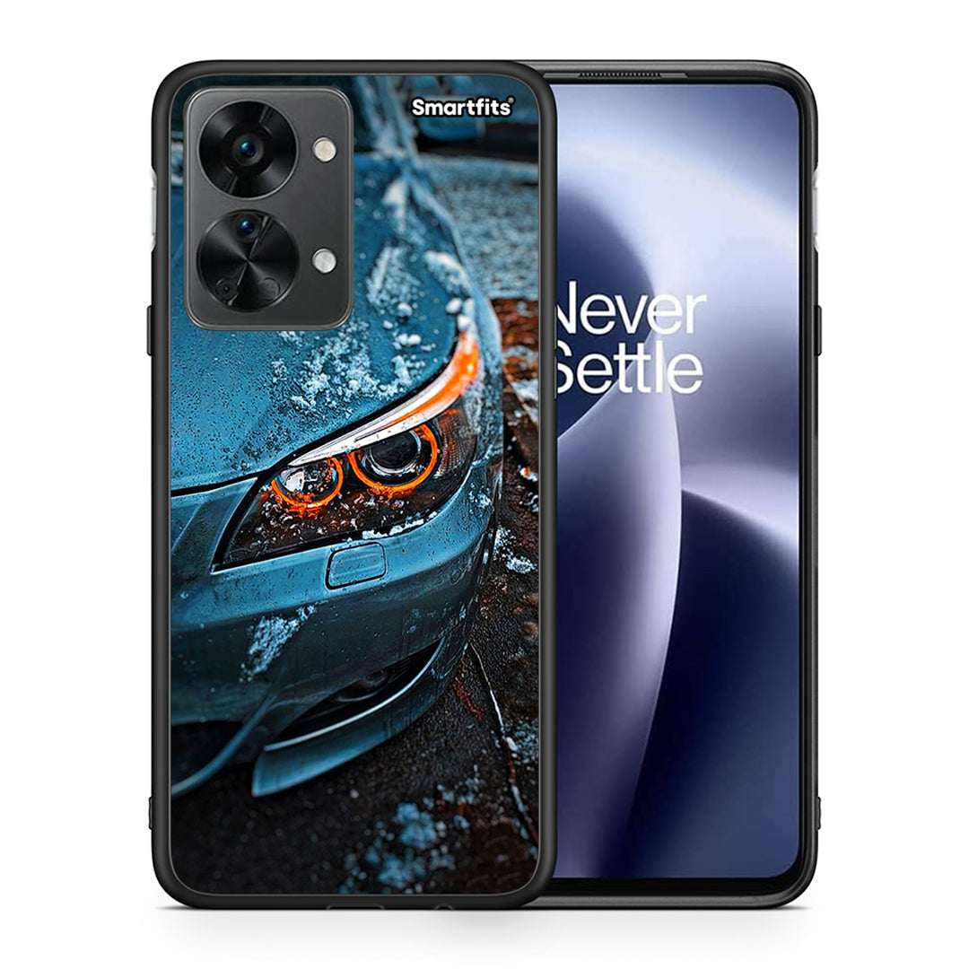 Θήκη OnePlus Nord 2T Bmw E60 από τη Smartfits με σχέδιο στο πίσω μέρος και μαύρο περίβλημα | OnePlus Nord 2T Bmw E60 case with colorful back and black bezels