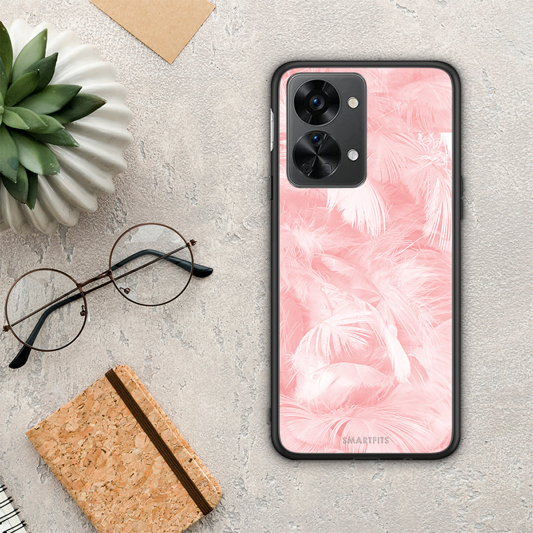 Boho Pink Feather - OnePlus Nord 2T case