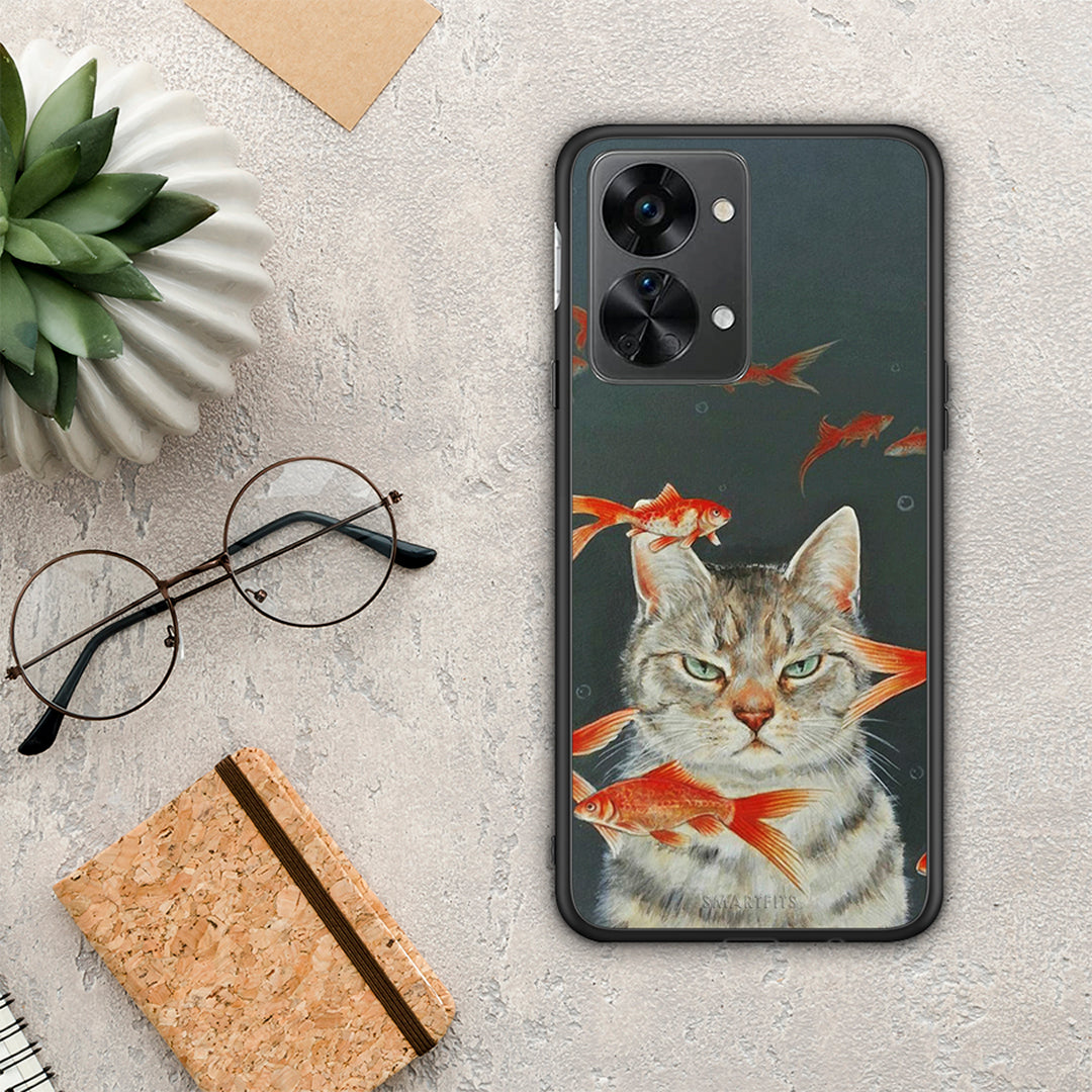 Cat Goldfish - OnePlus Nord 2T case