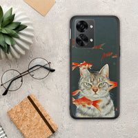 Thumbnail for Cat Goldfish - OnePlus Nord 2T case