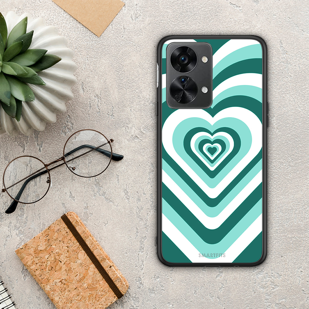 Green Hearts - OnePlus Nord 2T case