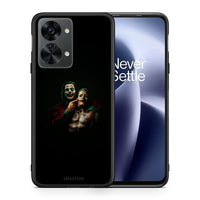 Thumbnail for Θήκη OnePlus Nord 2T Clown Hero από τη Smartfits με σχέδιο στο πίσω μέρος και μαύρο περίβλημα | OnePlus Nord 2T Clown Hero case with colorful back and black bezels