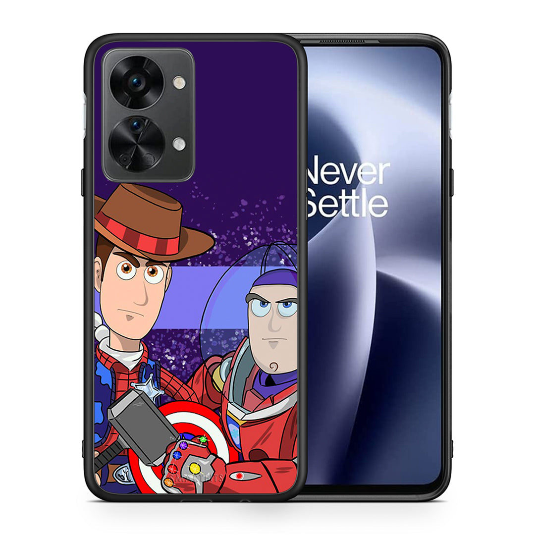 Θήκη OnePlus Nord 2T Infinity Story από τη Smartfits με σχέδιο στο πίσω μέρος και μαύρο περίβλημα | OnePlus Nord 2T Infinity Story case with colorful back and black bezels