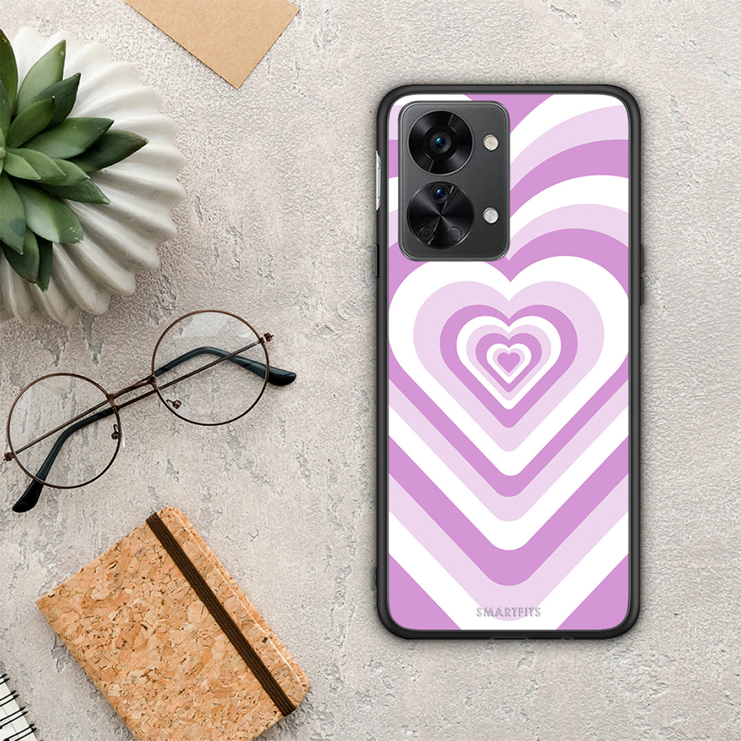 Lilac Hearts - OnePlus Nord 2T case