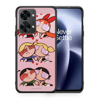 Thumbnail for Θήκη Αγίου Βαλεντίνου OnePlus Nord 2T Puff Love από τη Smartfits με σχέδιο στο πίσω μέρος και μαύρο περίβλημα | OnePlus Nord 2T Puff Love case with colorful back and black bezels