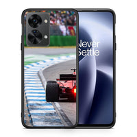Thumbnail for Θήκη OnePlus Nord 2T Racing Vibes από τη Smartfits με σχέδιο στο πίσω μέρος και μαύρο περίβλημα | OnePlus Nord 2T Racing Vibes case with colorful back and black bezels