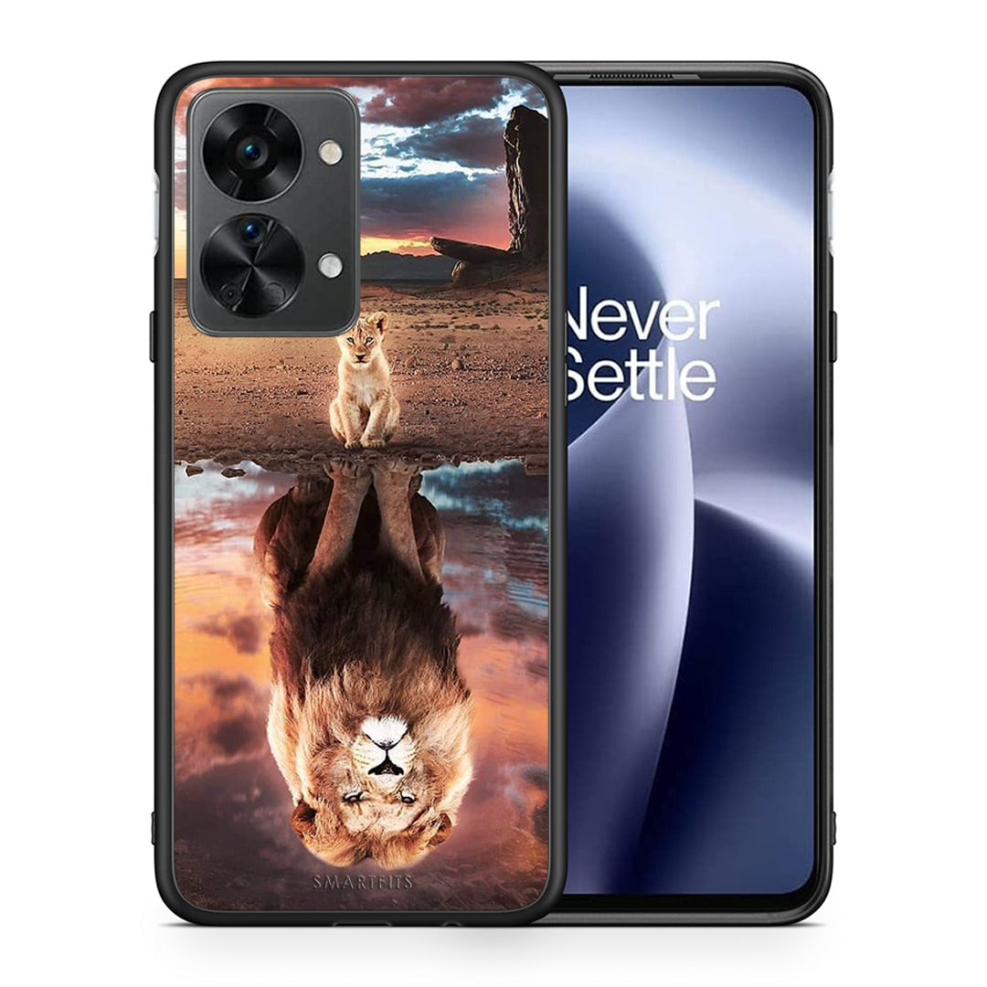 Θήκη Αγίου Βαλεντίνου OnePlus Nord 2T Sunset Dreams από τη Smartfits με σχέδιο στο πίσω μέρος και μαύρο περίβλημα | OnePlus Nord 2T Sunset Dreams case with colorful back and black bezels