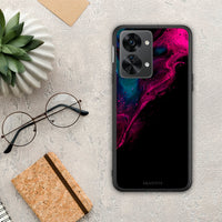 Thumbnail for Watercolor Pink Black - OnePlus Nord 2T case