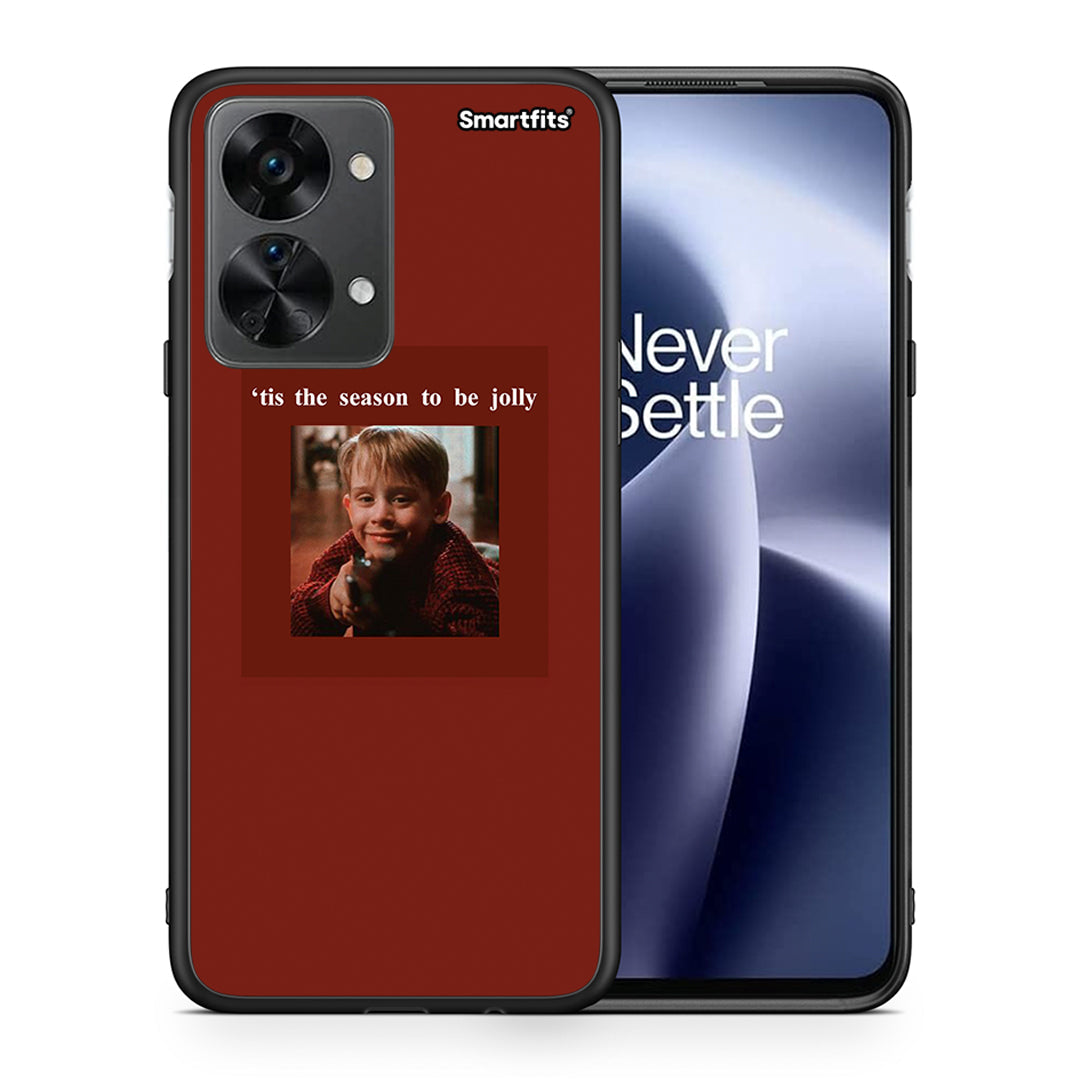 Θήκη OnePlus Nord 2T Xmas Ultimate Spirit από τη Smartfits με σχέδιο στο πίσω μέρος και μαύρο περίβλημα | OnePlus Nord 2T Xmas Ultimate Spirit case with colorful back and black bezels