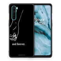 Thumbnail for Θήκη Αγίου Βαλεντίνου OnePlus Nord 5G Always & Forever 2 από τη Smartfits με σχέδιο στο πίσω μέρος και μαύρο περίβλημα | OnePlus Nord 5G Always & Forever 2 case with colorful back and black bezels