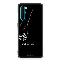 Thumbnail for OnePlus Nord 5G Always & Forever 2 Θήκη Αγίου Βαλεντίνου από τη Smartfits με σχέδιο στο πίσω μέρος και μαύρο περίβλημα | Smartphone case with colorful back and black bezels by Smartfits