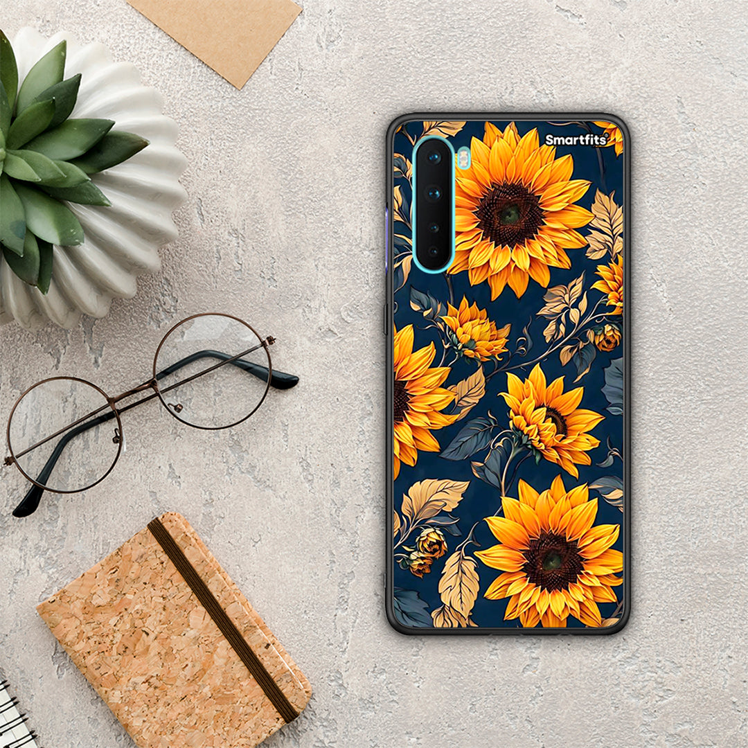 Autumn Sunflowers - OnePlus Nord 5G θήκη