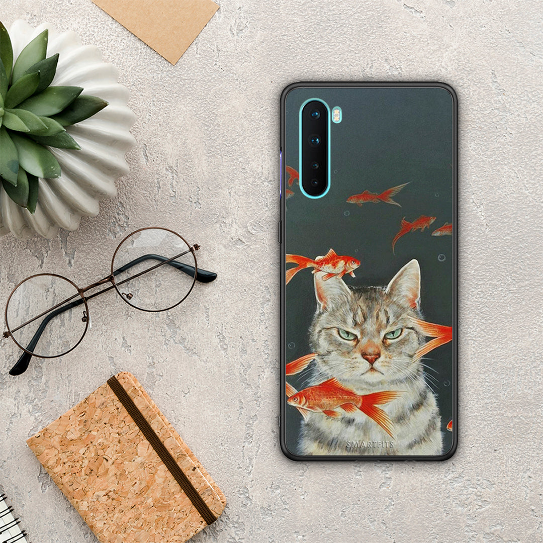 Cat Goldfish - OnePlus Nord 5G case