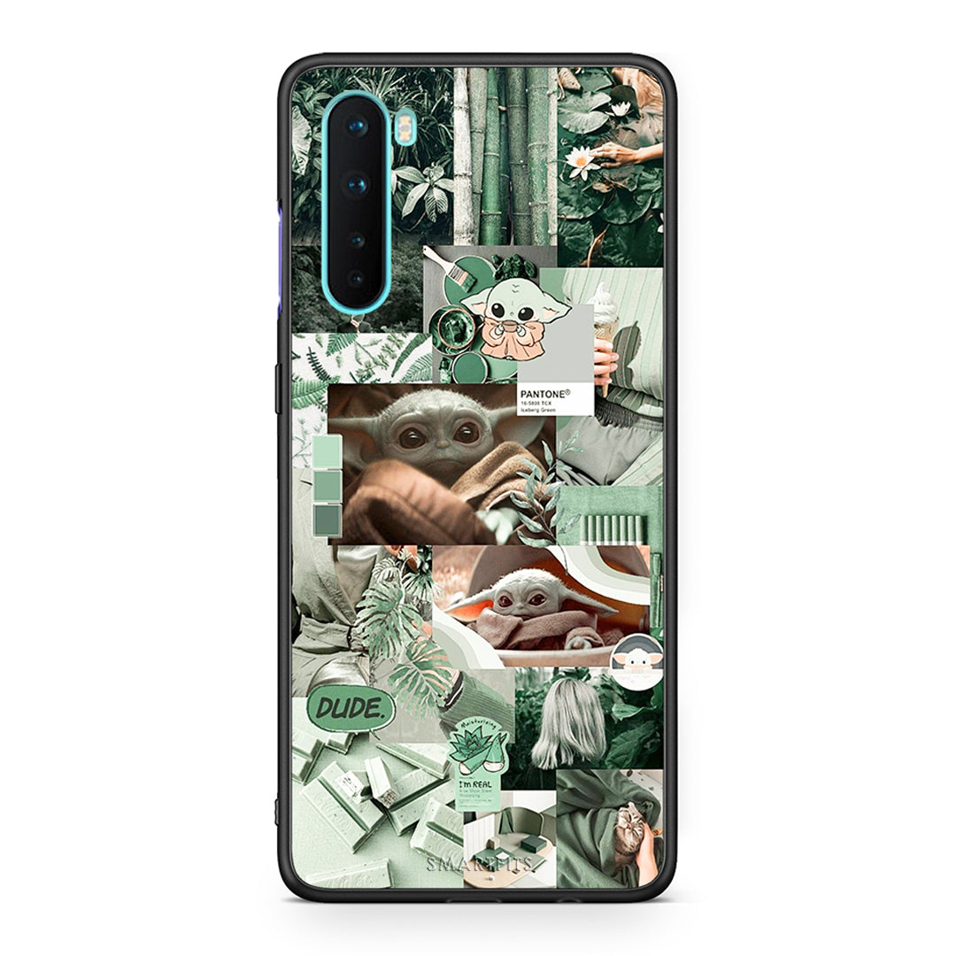 OnePlus Nord 5G Collage Dude Θήκη Αγίου Βαλεντίνου από τη Smartfits με σχέδιο στο πίσω μέρος και μαύρο περίβλημα | Smartphone case with colorful back and black bezels by Smartfits