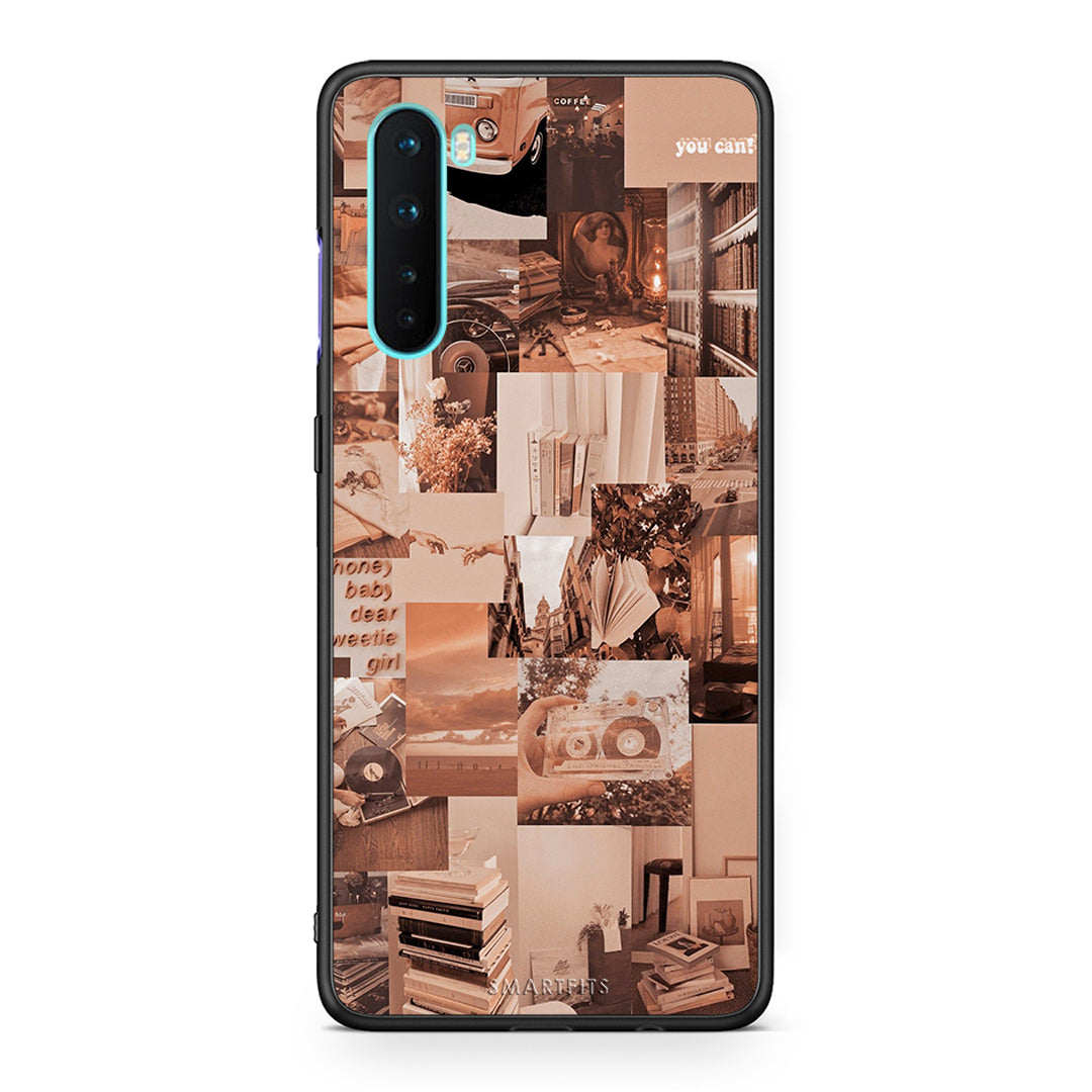 OnePlus Nord 5G Collage You Can Θήκη Αγίου Βαλεντίνου από τη Smartfits με σχέδιο στο πίσω μέρος και μαύρο περίβλημα | Smartphone case with colorful back and black bezels by Smartfits