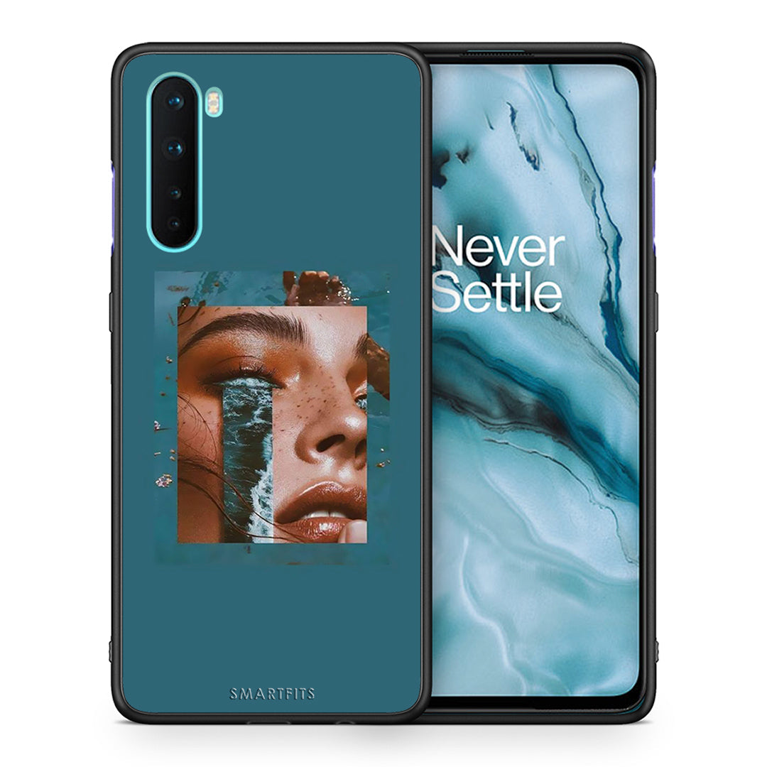 Θήκη OnePlus Nord 5G Cry An Ocean από τη Smartfits με σχέδιο στο πίσω μέρος και μαύρο περίβλημα | OnePlus Nord 5G Cry An Ocean case with colorful back and black bezels