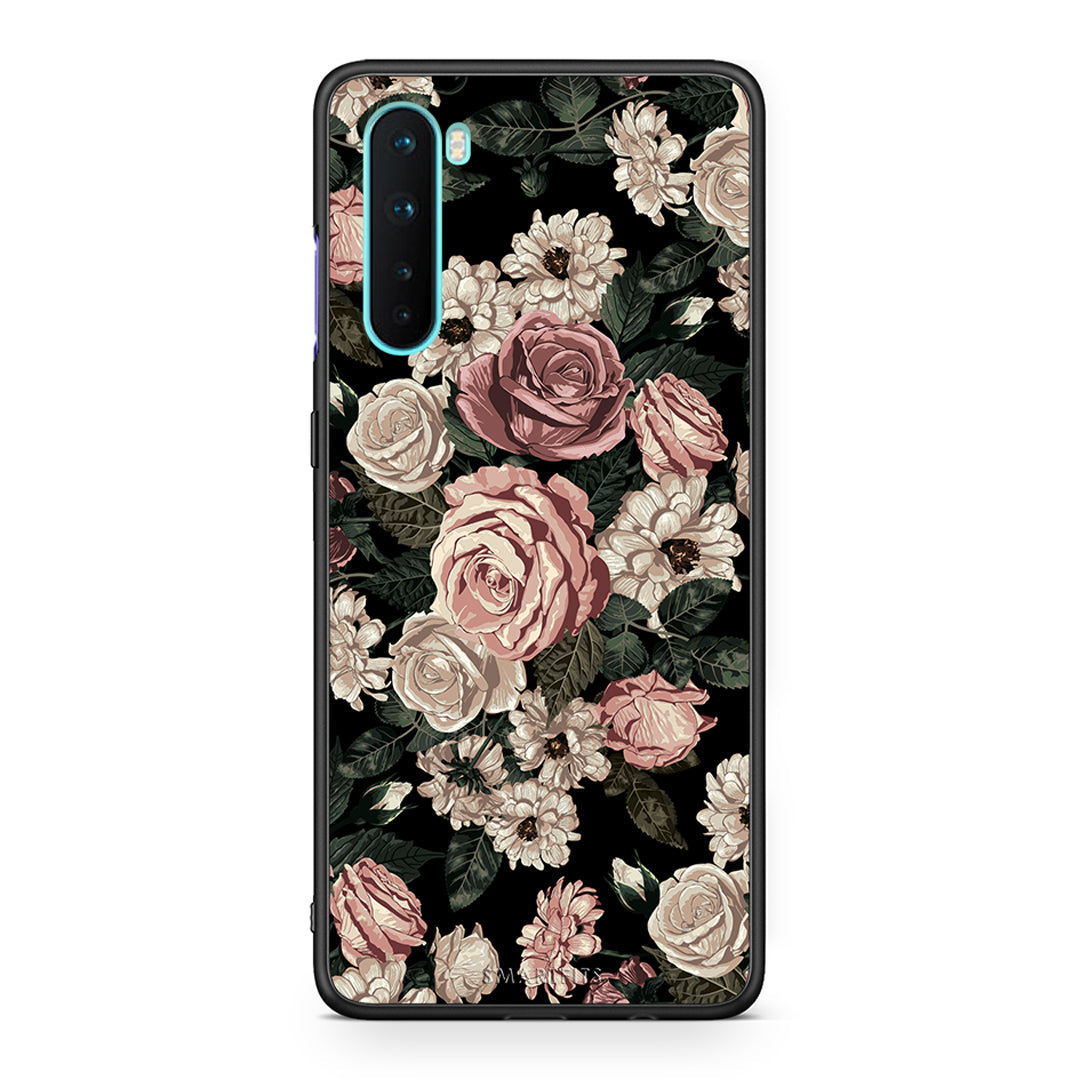 4 - OnePlus Nord 5G Wild Roses Flower case, cover, bumper