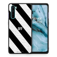 Thumbnail for Θήκη OnePlus Nord 5G Get Off από τη Smartfits με σχέδιο στο πίσω μέρος και μαύρο περίβλημα | OnePlus Nord 5G Get Off case with colorful back and black bezels