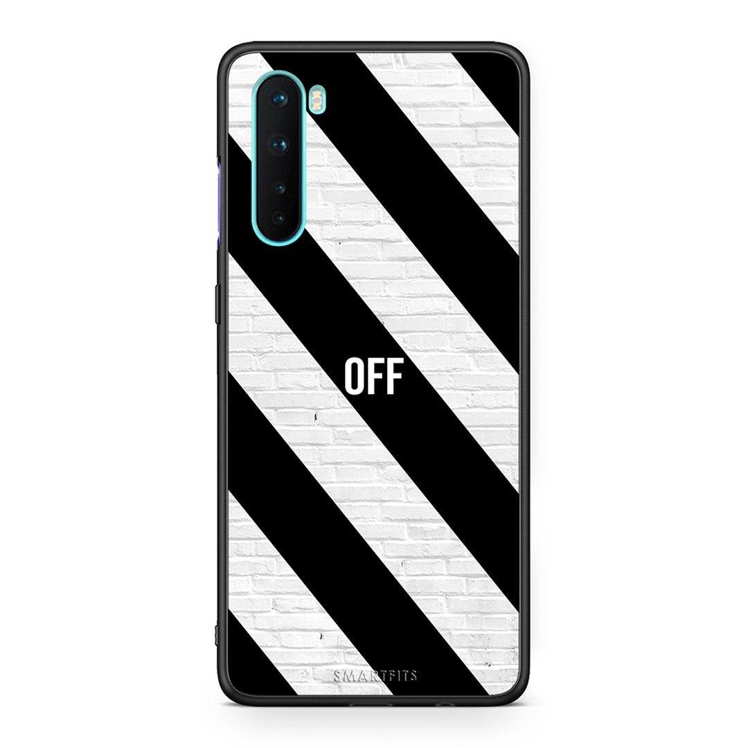 OnePlus Nord 5G Get Off θήκη από τη Smartfits με σχέδιο στο πίσω μέρος και μαύρο περίβλημα | Smartphone case with colorful back and black bezels by Smartfits