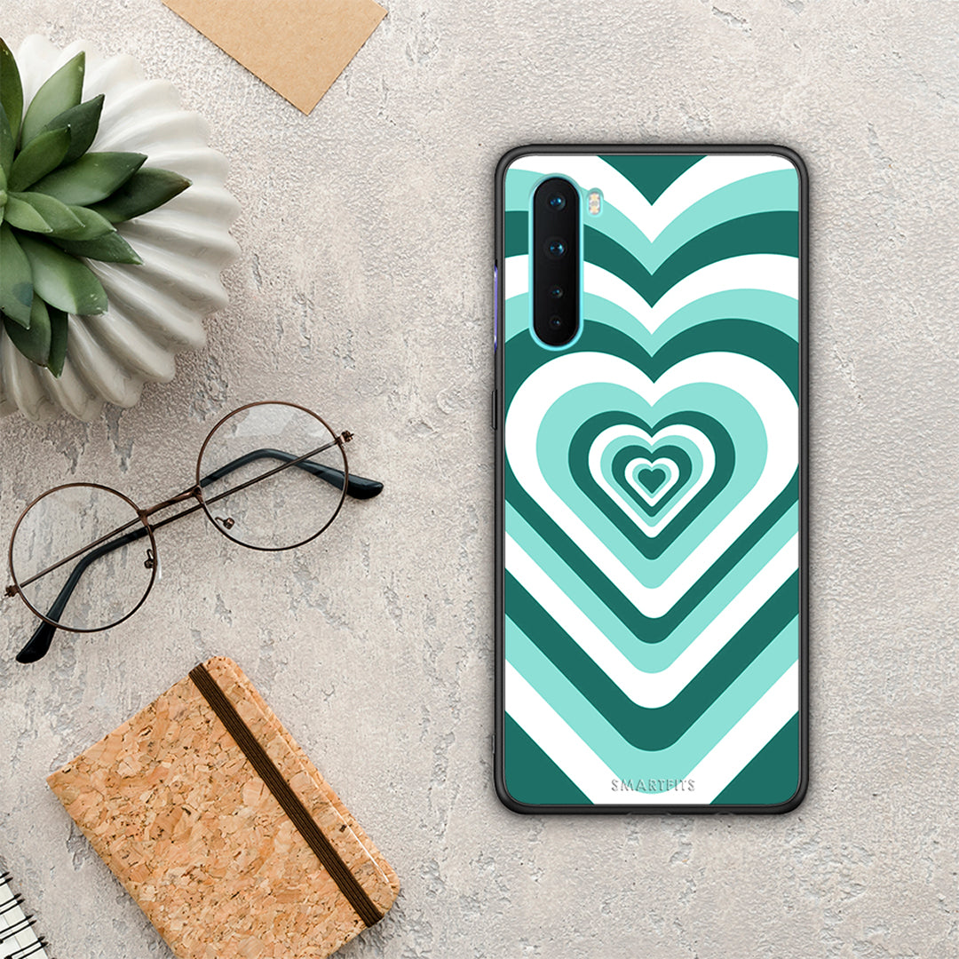 Green Hearts - OnePlus Nord 5G case