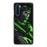 Thumbnail for OnePlus Nord 5G Green Soldier Θήκη Αγίου Βαλεντίνου από τη Smartfits με σχέδιο στο πίσω μέρος και μαύρο περίβλημα | Smartphone case with colorful back and black bezels by Smartfits
