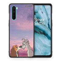 Thumbnail for Θήκη OnePlus Nord 5G Lady And Tramp από τη Smartfits με σχέδιο στο πίσω μέρος και μαύρο περίβλημα | OnePlus Nord 5G Lady And Tramp case with colorful back and black bezels
