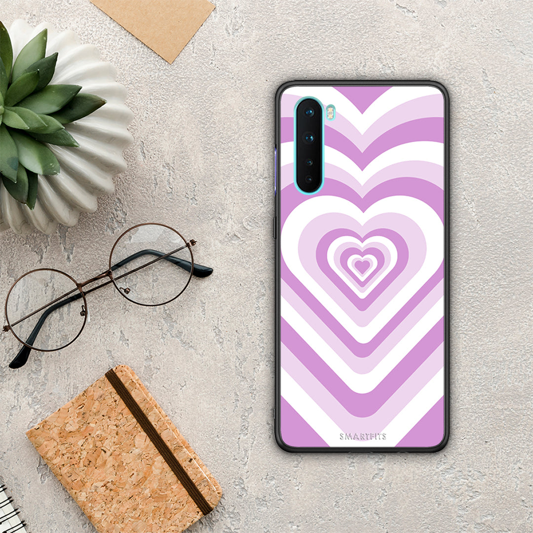 Lilac Hearts - OnePlus Nord 5G θήκη