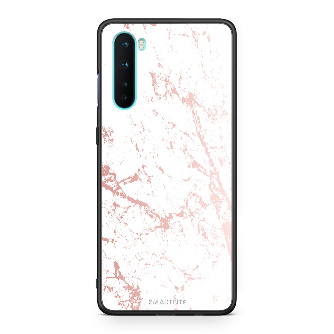 116 - OnePlus Nord 5G Pink Splash Marble case, cover, bumper