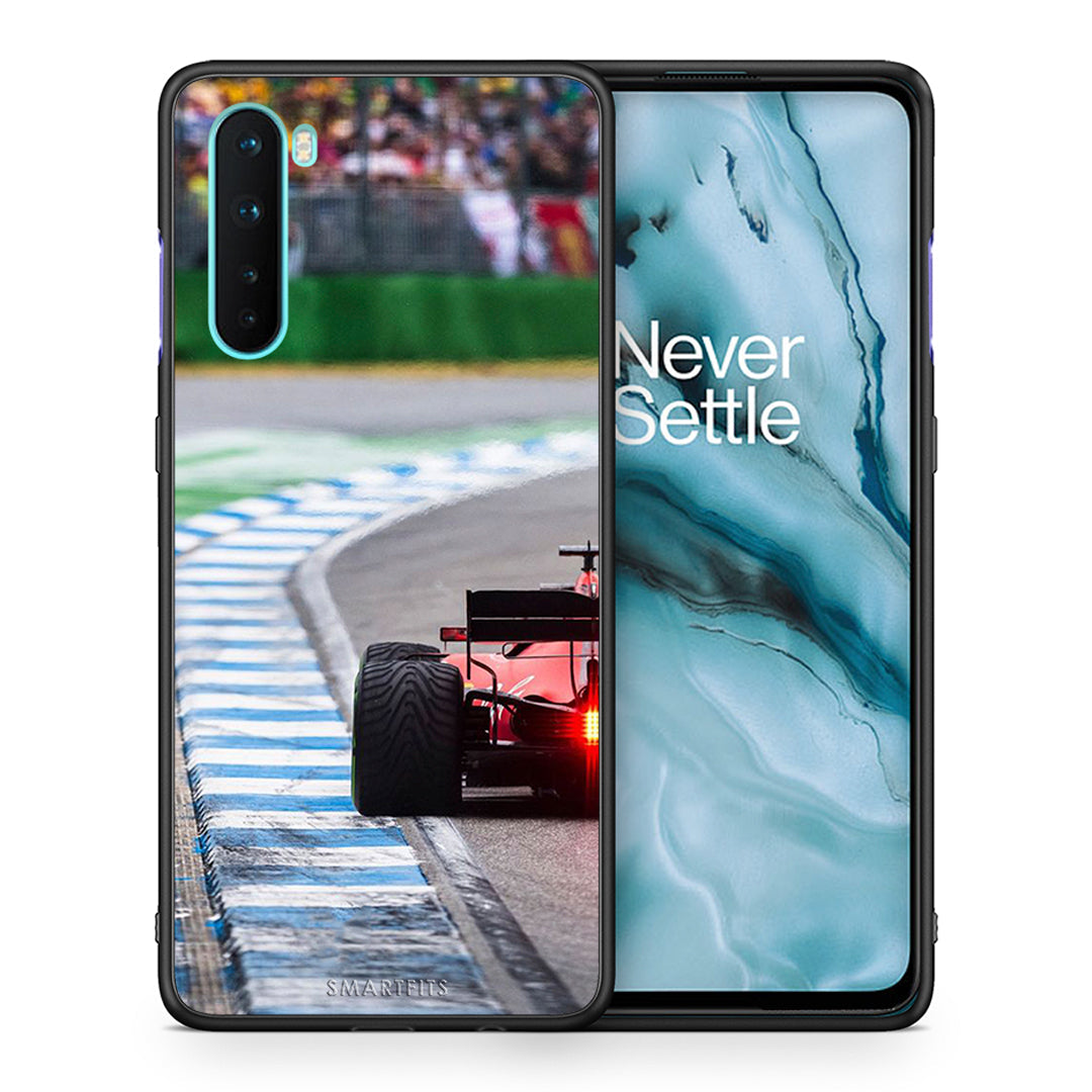 Θήκη OnePlus Nord 5G Racing Vibes από τη Smartfits με σχέδιο στο πίσω μέρος και μαύρο περίβλημα | OnePlus Nord 5G Racing Vibes case with colorful back and black bezels