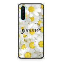 Thumbnail for OnePlus Nord 5G Summer Daisies Θήκη από τη Smartfits με σχέδιο στο πίσω μέρος και μαύρο περίβλημα | Smartphone case with colorful back and black bezels by Smartfits