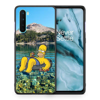Thumbnail for Θήκη OnePlus Nord 5G Summer Happiness από τη Smartfits με σχέδιο στο πίσω μέρος και μαύρο περίβλημα | OnePlus Nord 5G Summer Happiness case with colorful back and black bezels