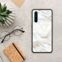 Thumbnail for White Gold Marble - OnePlus Nord 5G case