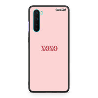 Thumbnail for OnePlus Nord 5G XOXO Love θήκη από τη Smartfits με σχέδιο στο πίσω μέρος και μαύρο περίβλημα | Smartphone case with colorful back and black bezels by Smartfits