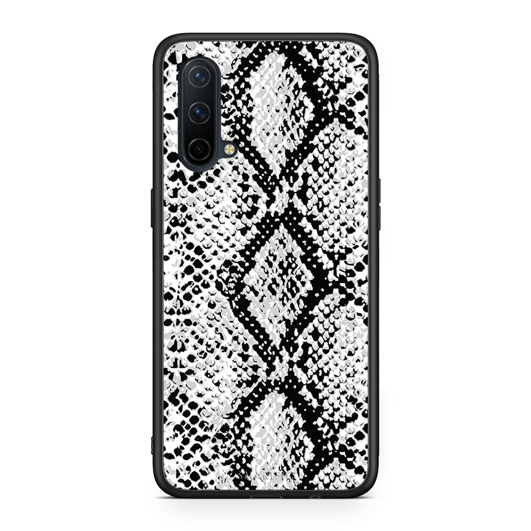 24 - OnePlus Nord CE 5G White Snake Animal case, cover, bumper