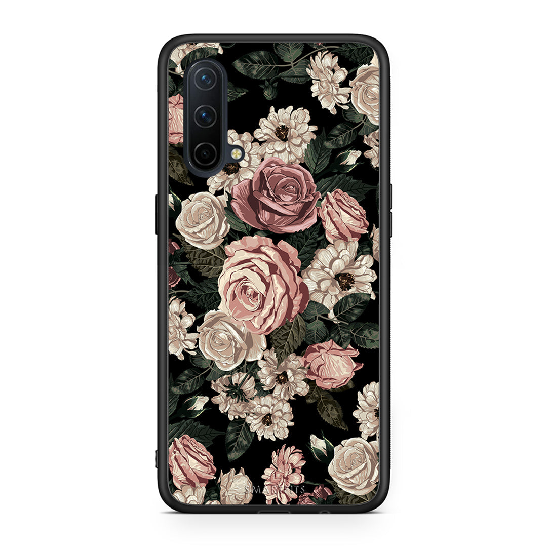 4 - OnePlus Nord CE 5G Wild Roses Flower case, cover, bumper