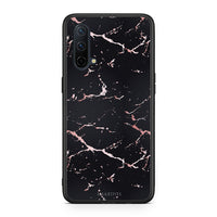 Thumbnail for 4 - OnePlus Nord CE 5G Black Rosegold Marble case, cover, bumper