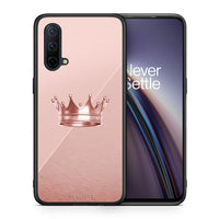 Thumbnail for Θήκη OnePlus Nord CE 5G Crown Minimal από τη Smartfits με σχέδιο στο πίσω μέρος και μαύρο περίβλημα | OnePlus Nord CE 5G Crown Minimal case with colorful back and black bezels