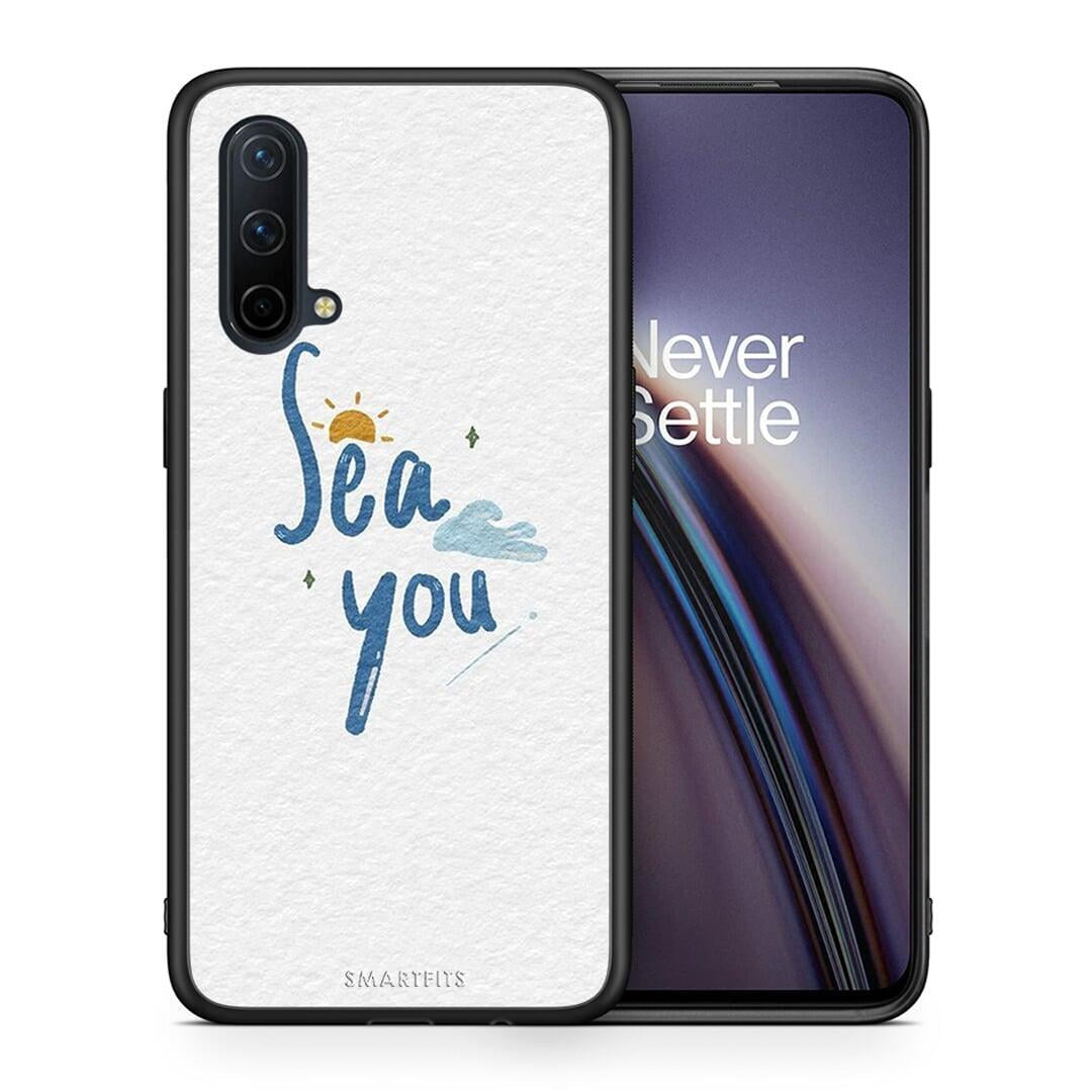 Θήκη OnePlus Nord CE 5G Sea You από τη Smartfits με σχέδιο στο πίσω μέρος και μαύρο περίβλημα | OnePlus Nord CE 5G Sea You case with colorful back and black bezels