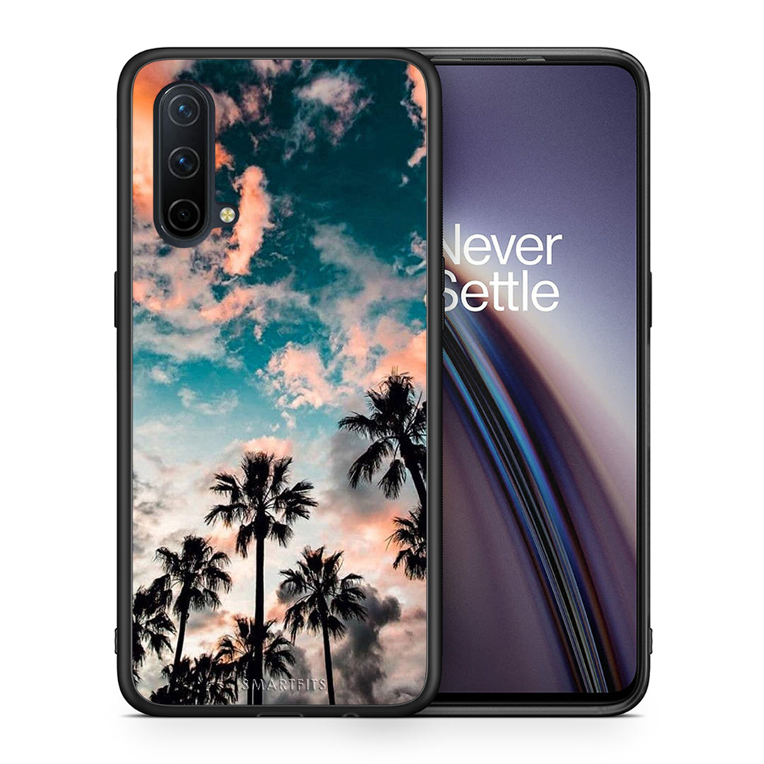 Θήκη OnePlus Nord CE 5G Sky Summer από τη Smartfits με σχέδιο στο πίσω μέρος και μαύρο περίβλημα | OnePlus Nord CE 5G Sky Summer case with colorful back and black bezels