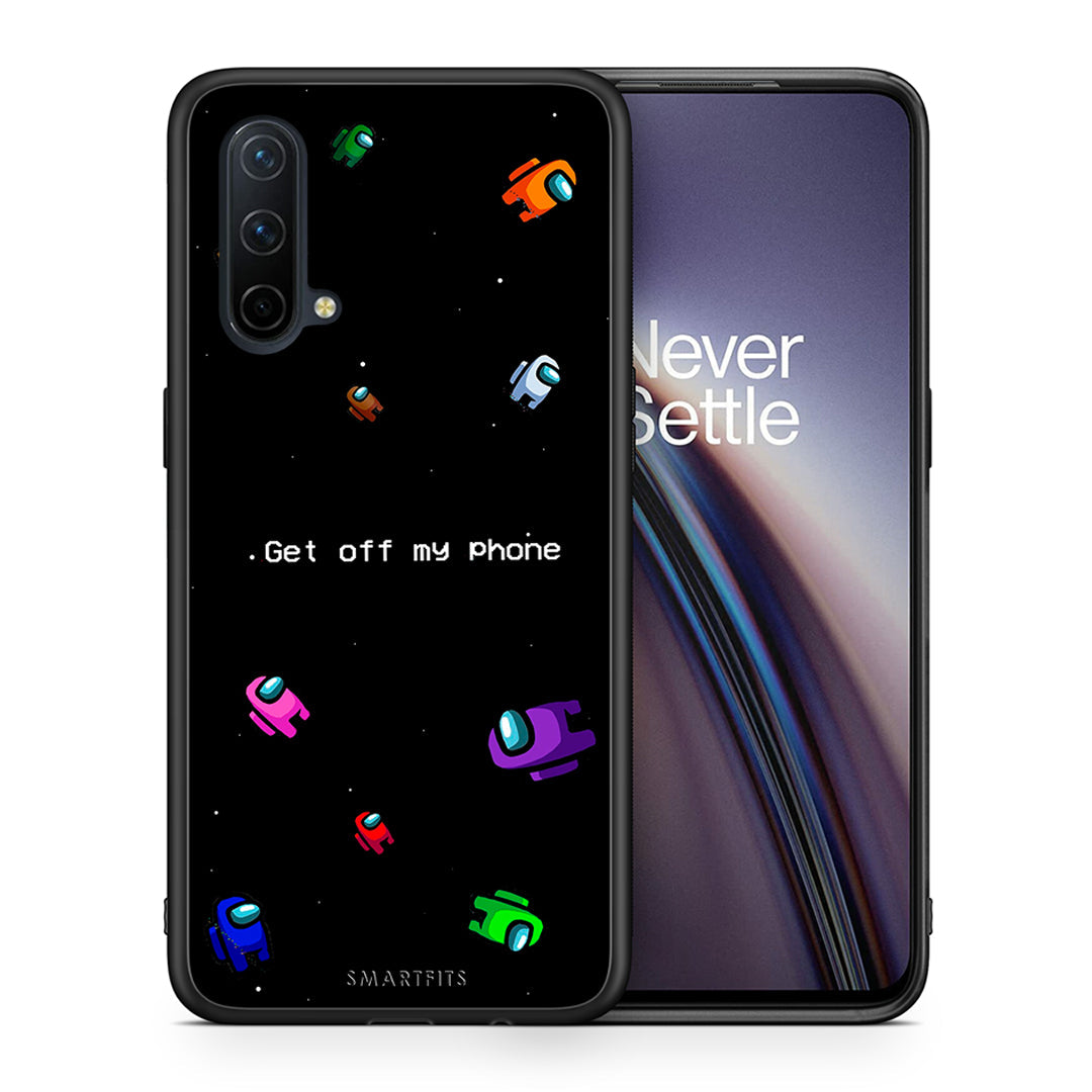 Θήκη OnePlus Nord CE 5G AFK Text από τη Smartfits με σχέδιο στο πίσω μέρος και μαύρο περίβλημα | OnePlus Nord CE 5G AFK Text case with colorful back and black bezels