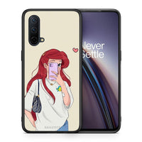 Thumbnail for Θήκη OnePlus Nord CE 5G Walking Mermaid από τη Smartfits με σχέδιο στο πίσω μέρος και μαύρο περίβλημα | OnePlus Nord CE 5G Walking Mermaid case with colorful back and black bezels