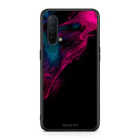 Thumbnail for 4 - OnePlus Nord CE 5G Pink Black Watercolor case, cover, bumper