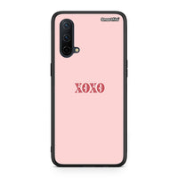 Thumbnail for OnePlus Nord CE 5G XOXO Love θήκη από τη Smartfits με σχέδιο στο πίσω μέρος και μαύρο περίβλημα | Smartphone case with colorful back and black bezels by Smartfits