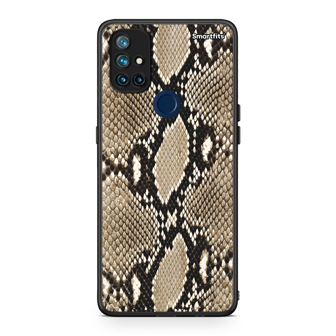 23 - OnePlus Nord N10 5G Fashion Snake Animal case, cover, bumper