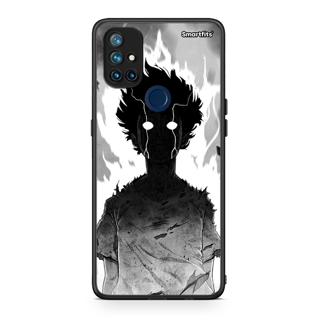 OnePlus Nord N10 5G Anime Boy Θήκη από τη Smartfits με σχέδιο στο πίσω μέρος και μαύρο περίβλημα | Smartphone case with colorful back and black bezels by Smartfits