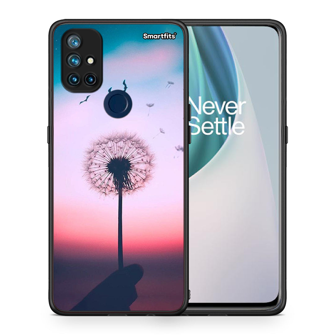 Θήκη OnePlus Nord N10 5G Wish Boho από τη Smartfits με σχέδιο στο πίσω μέρος και μαύρο περίβλημα | OnePlus Nord N10 5G Wish Boho case with colorful back and black bezels